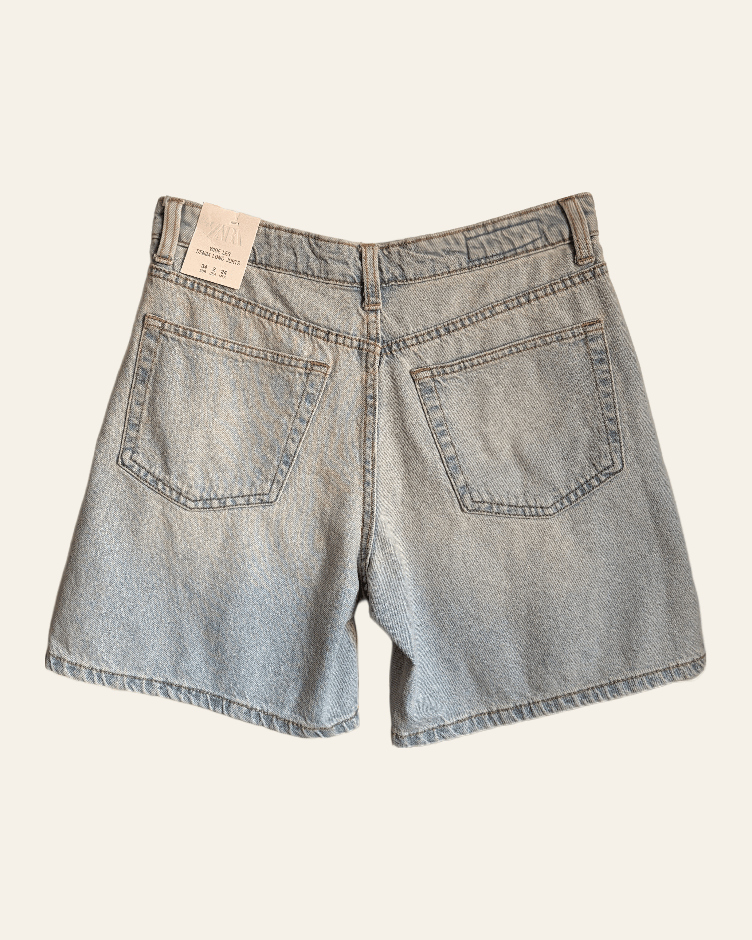 Short Bermuda de Jean — Tela