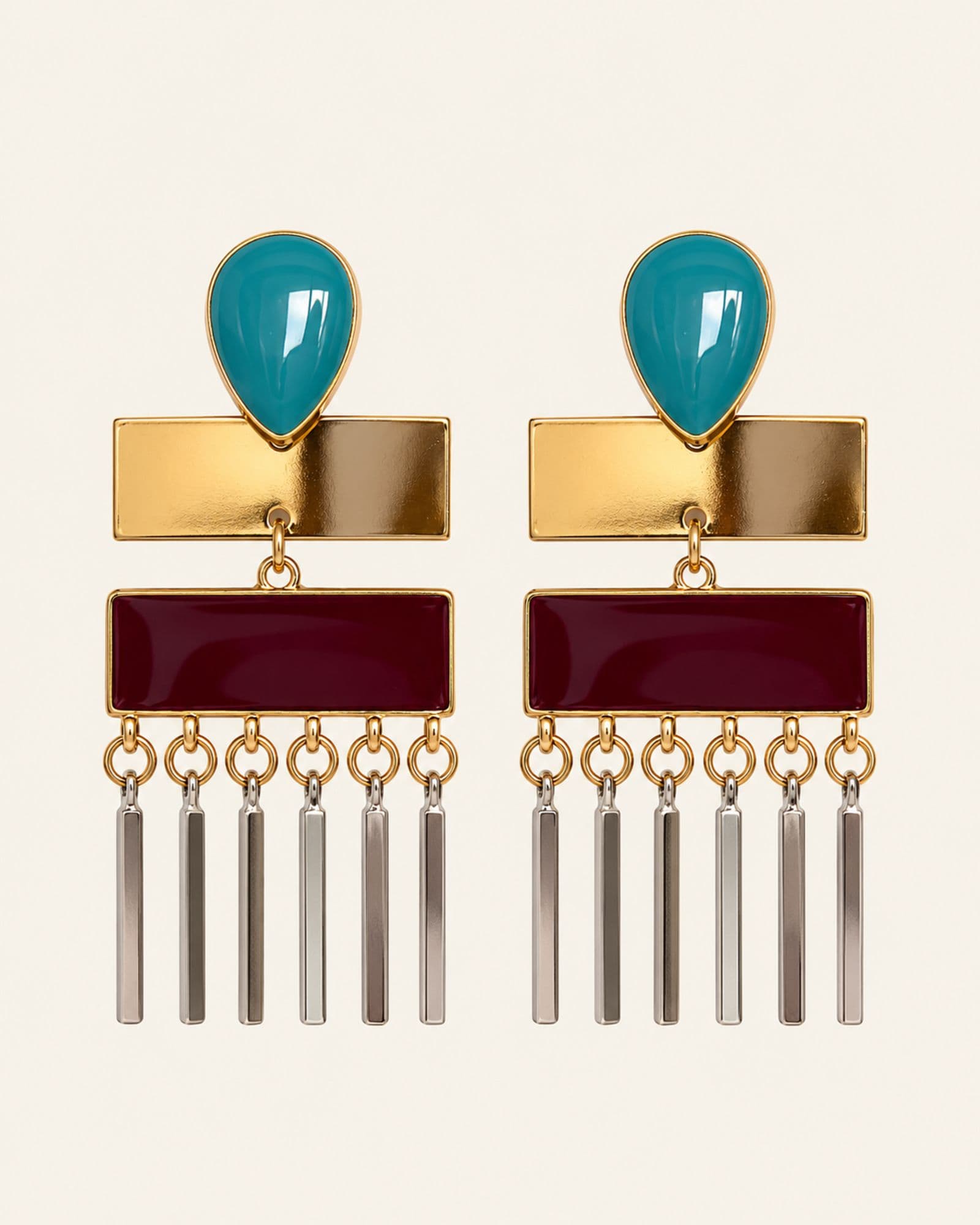 Caravanas diseño egipcio — Prenda completa
