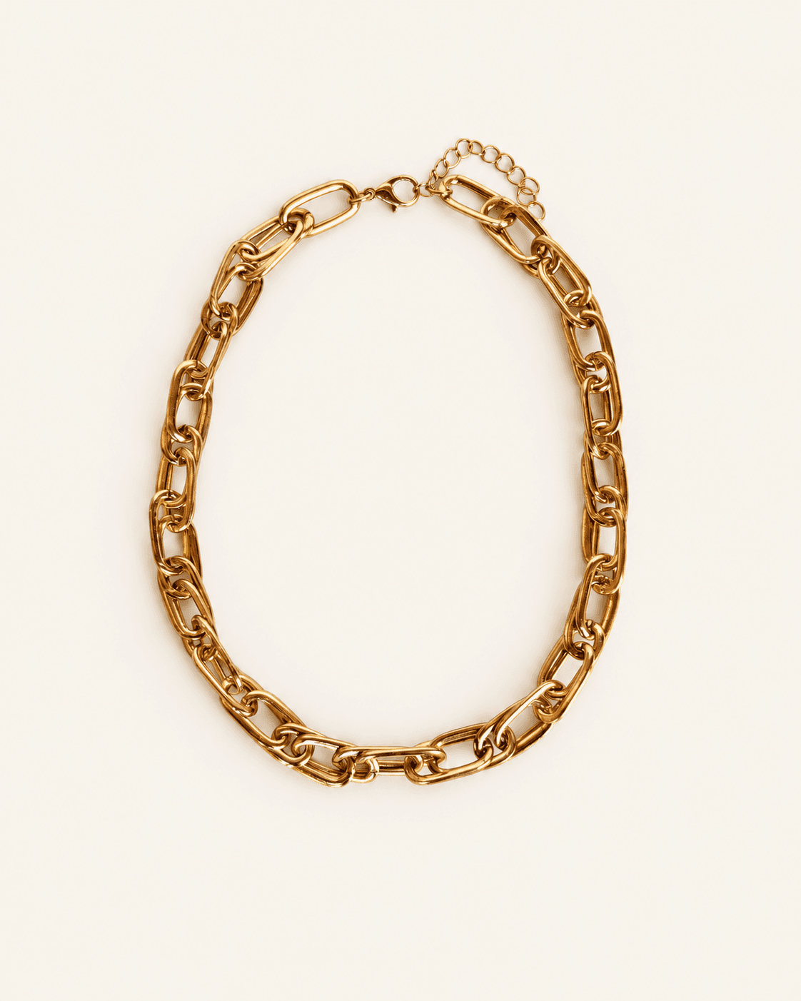 Collar cadena dorada - pieza única — Prenda completa
