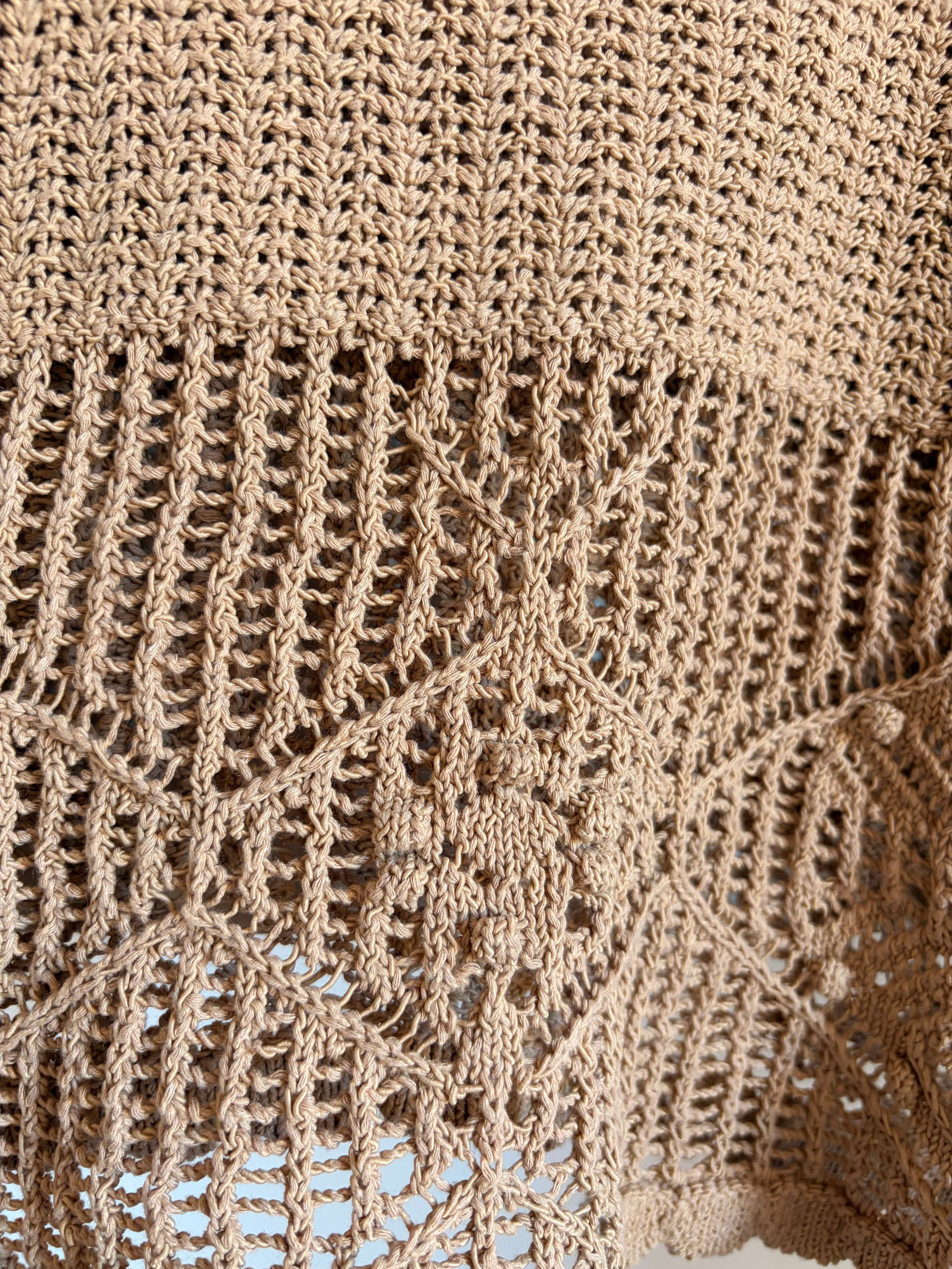 Musculosa crochet — Tela