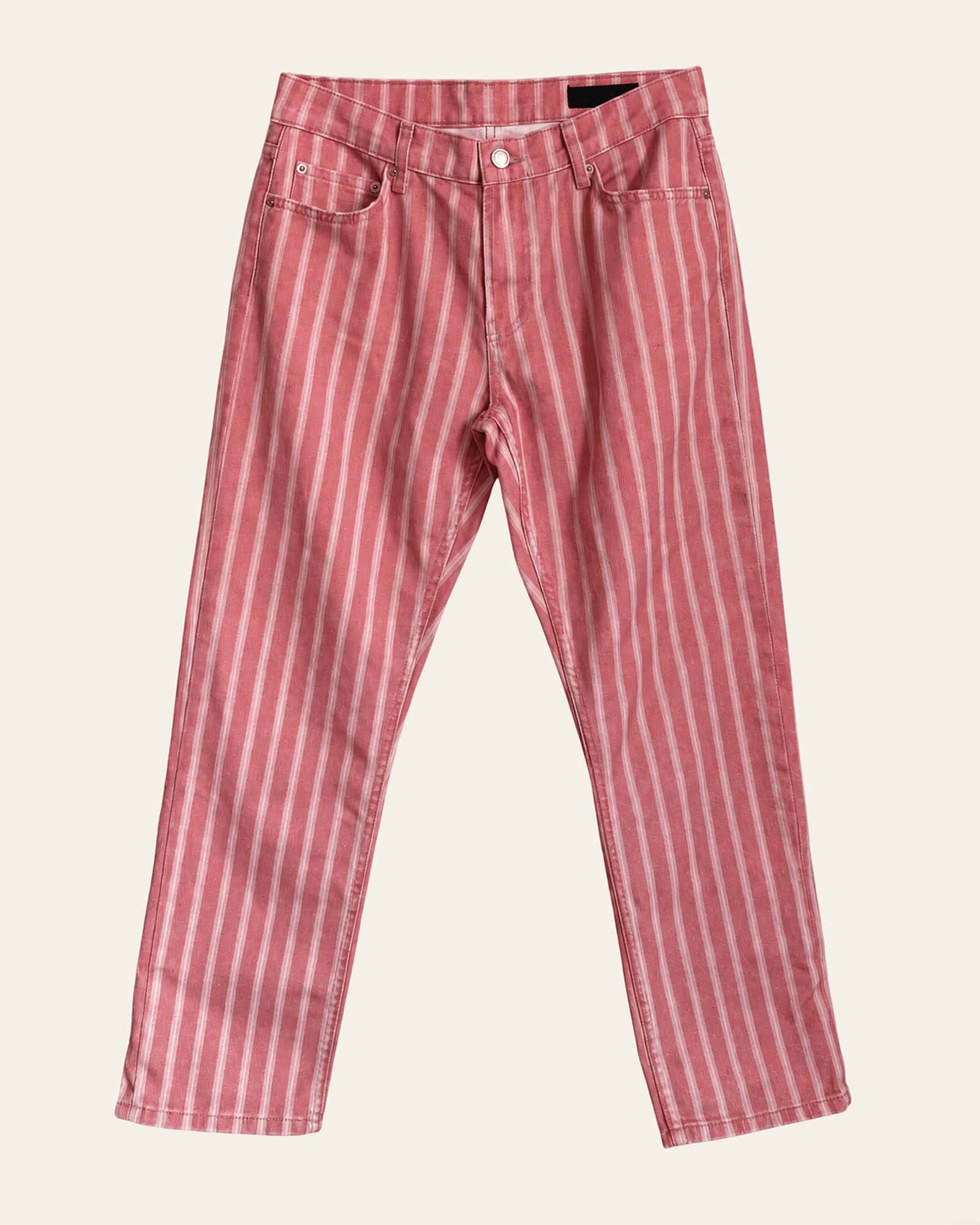 Jean a rayas rosa y coral — Prenda completa
