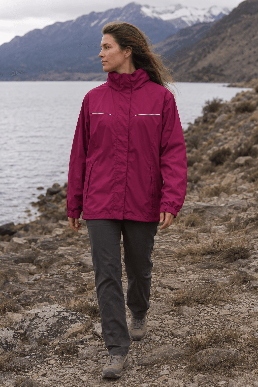 Campera corta vientos — Tela