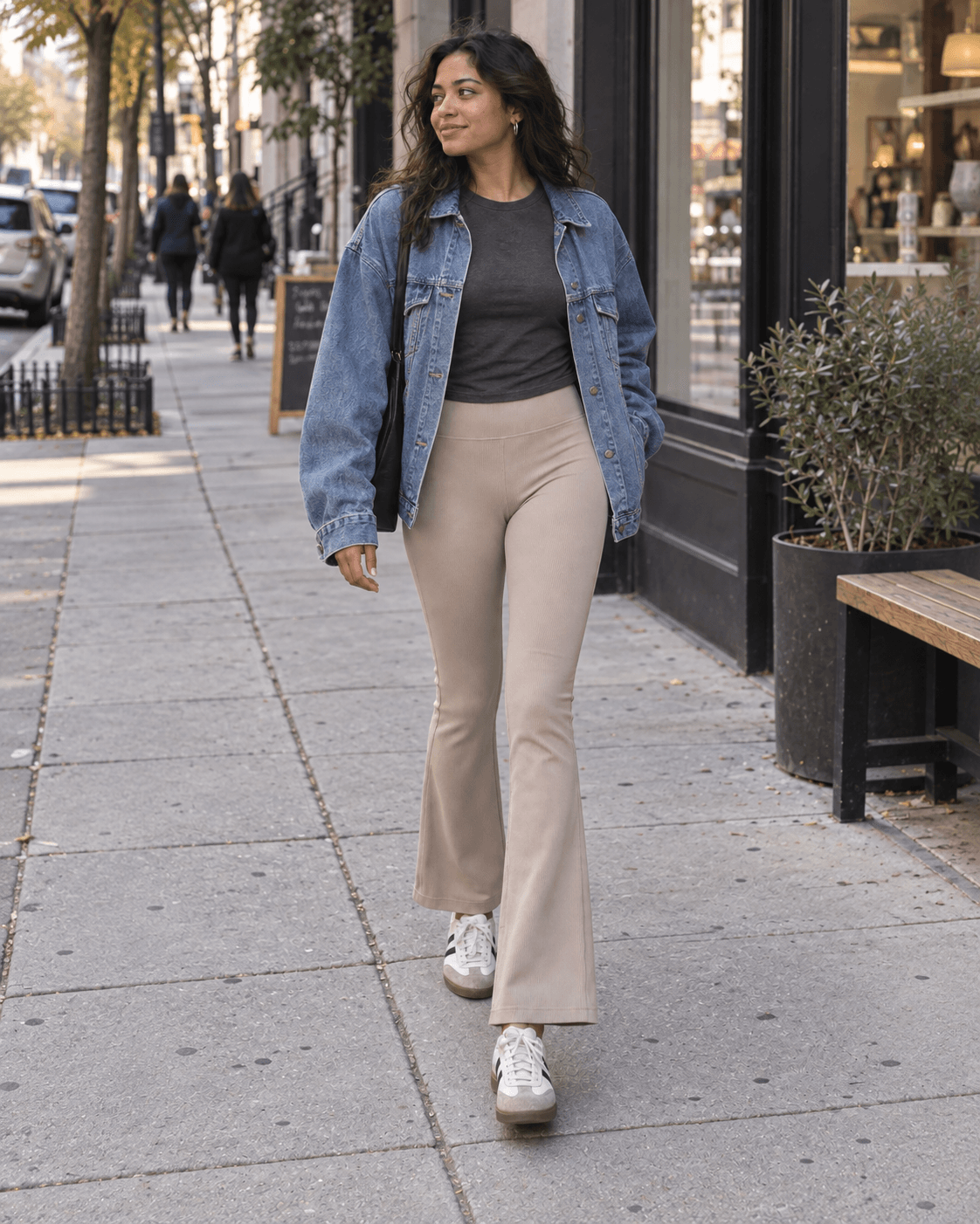 Calza oxford canalé — Tela