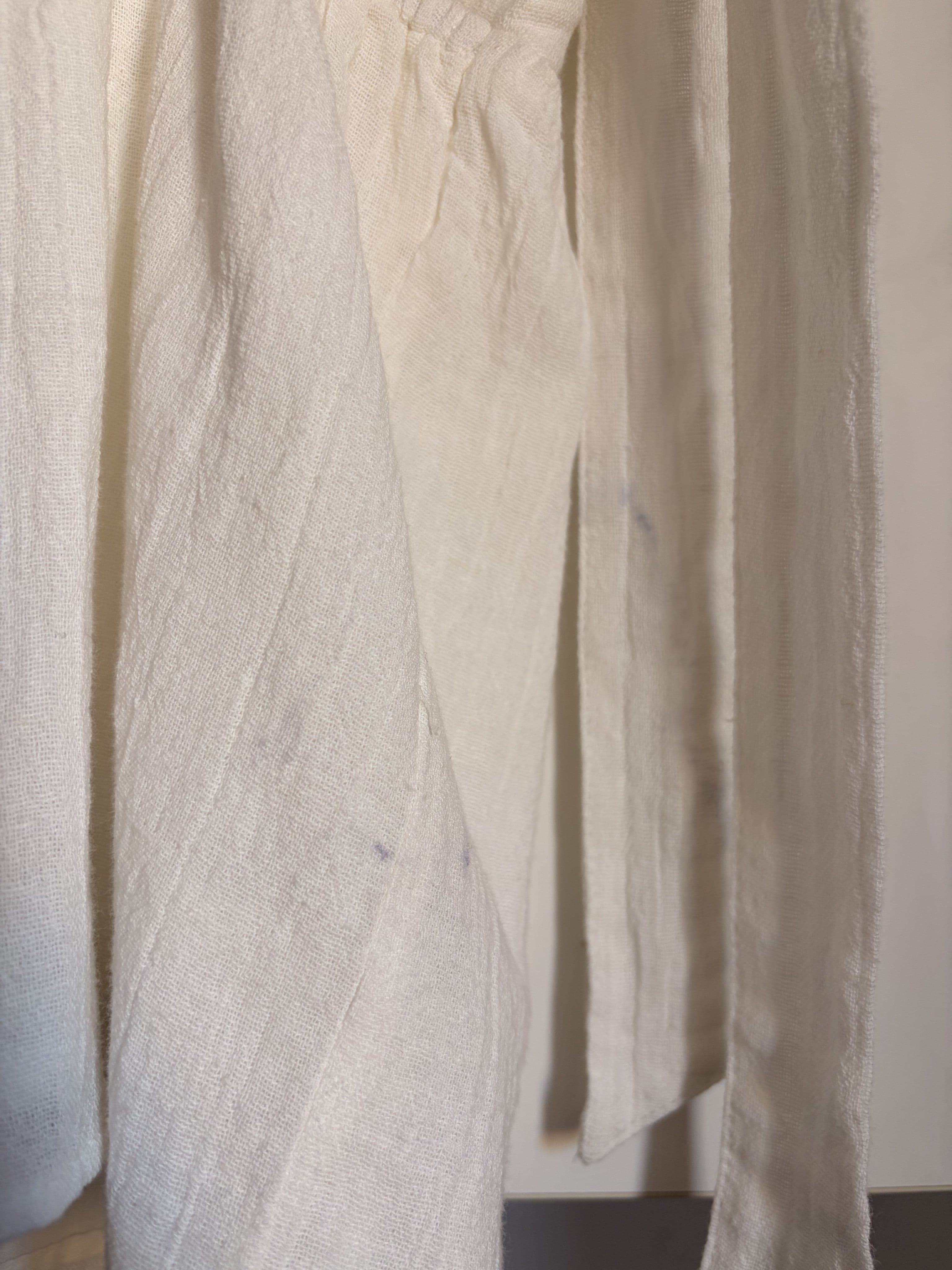 Blusa con tirantes de atar — Fabric