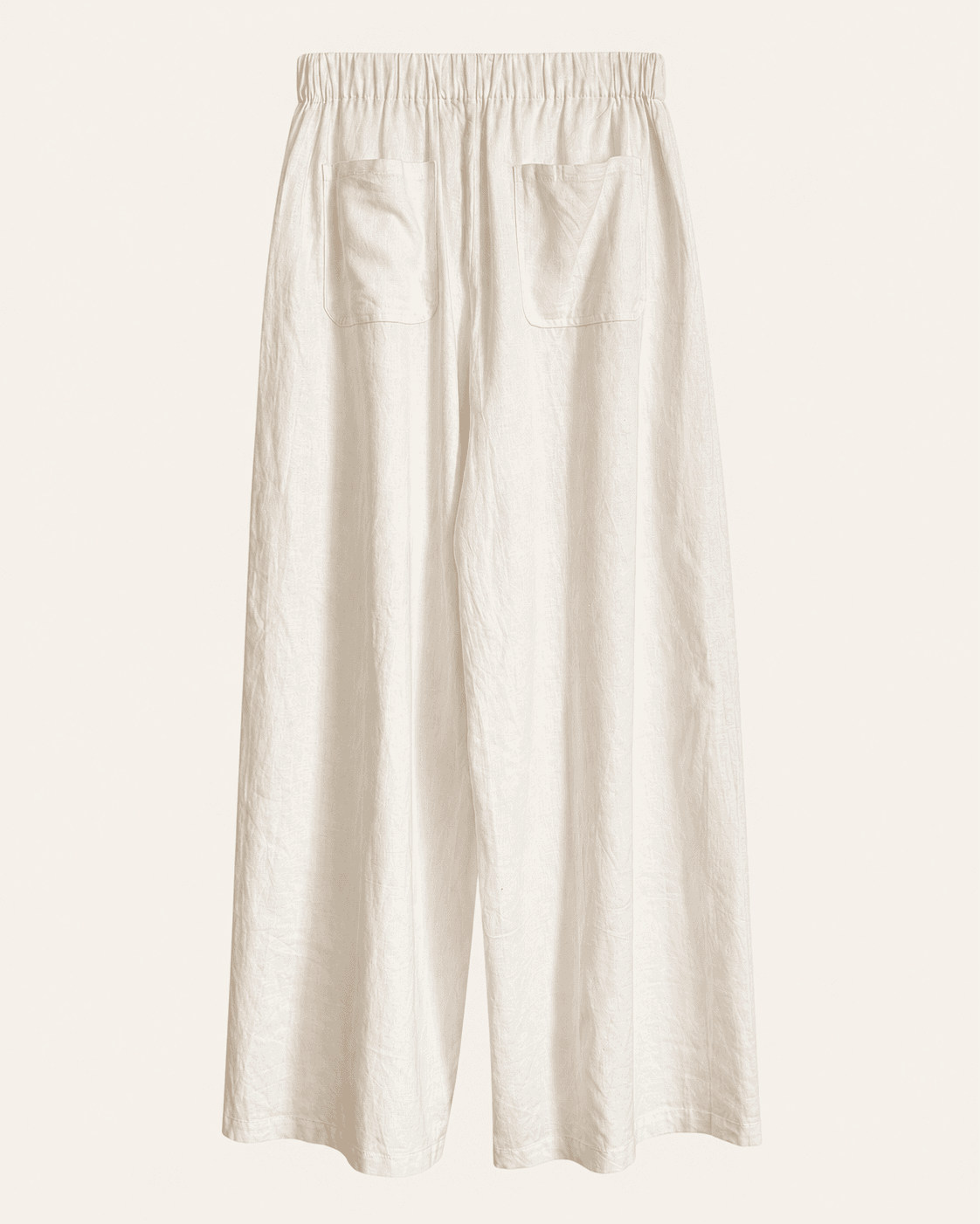 Pantalón Ancho con pinzas — Detalle