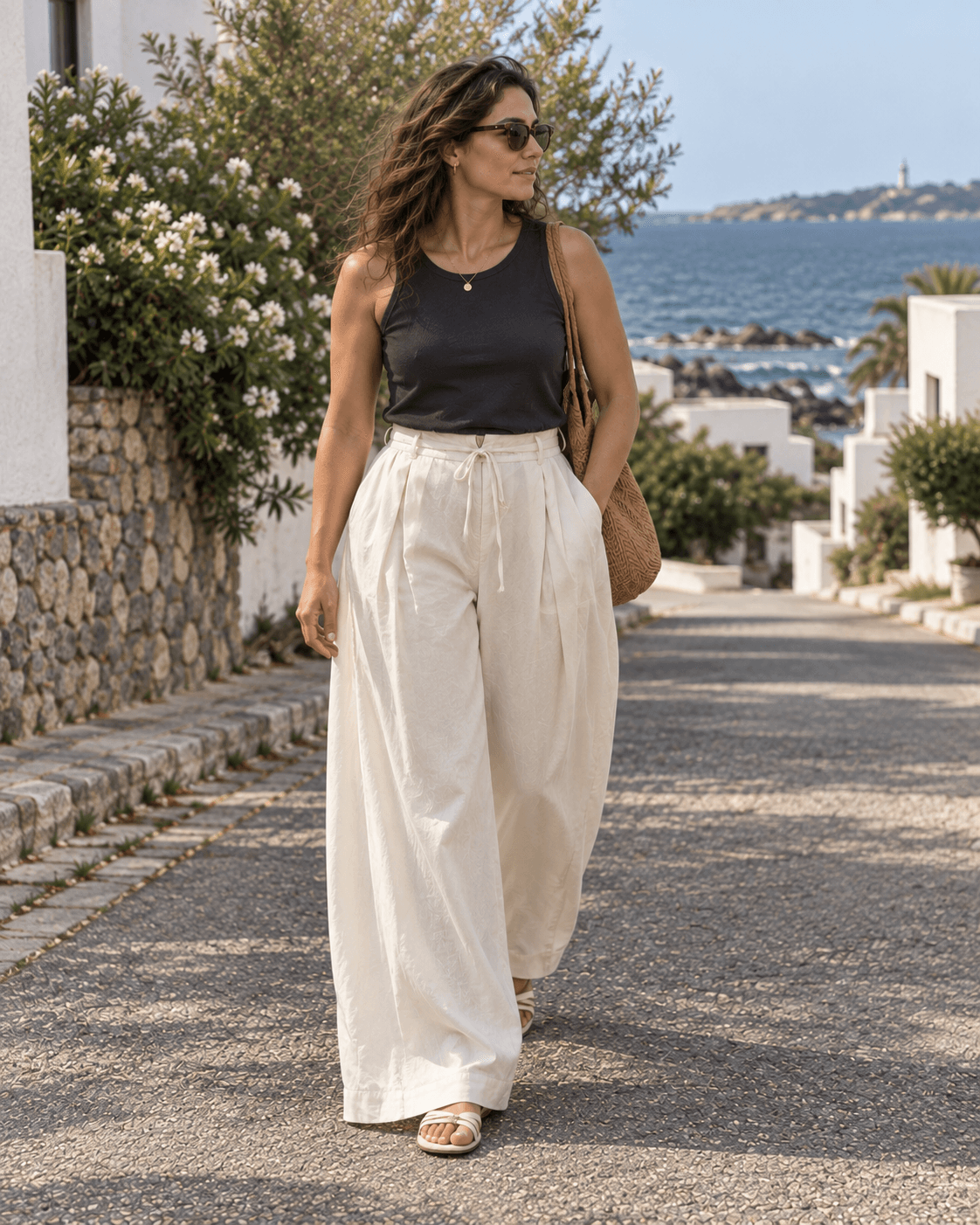 Pantalón Ancho con pinzas — Detalle de desperfecto